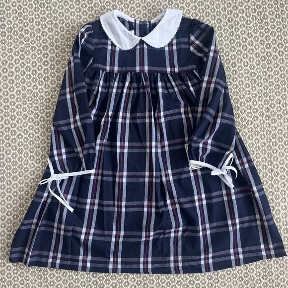 Stellybelly Girls Holiday Plaid Dress - Picture 1 of 7